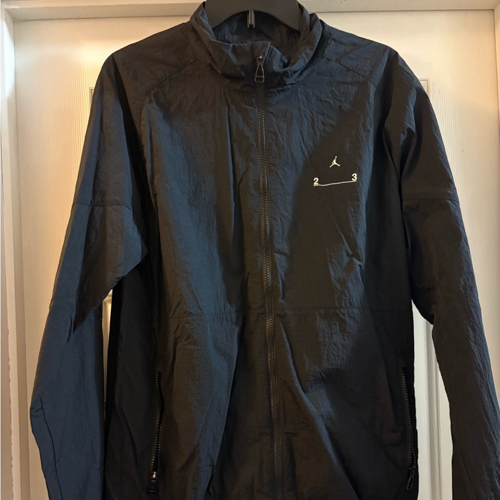 Jordan Black Windbreaker Jacket